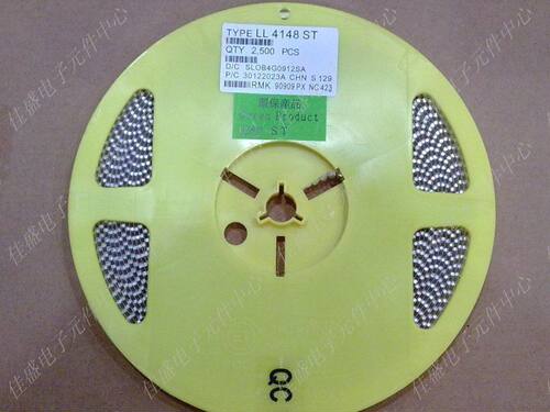 1N4148 IN4148 LL4148 LL34 1206玻封开关二极管先科ST 1盘2500只