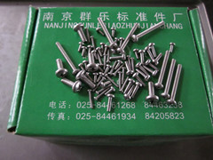 不锈钢十字微型螺丝