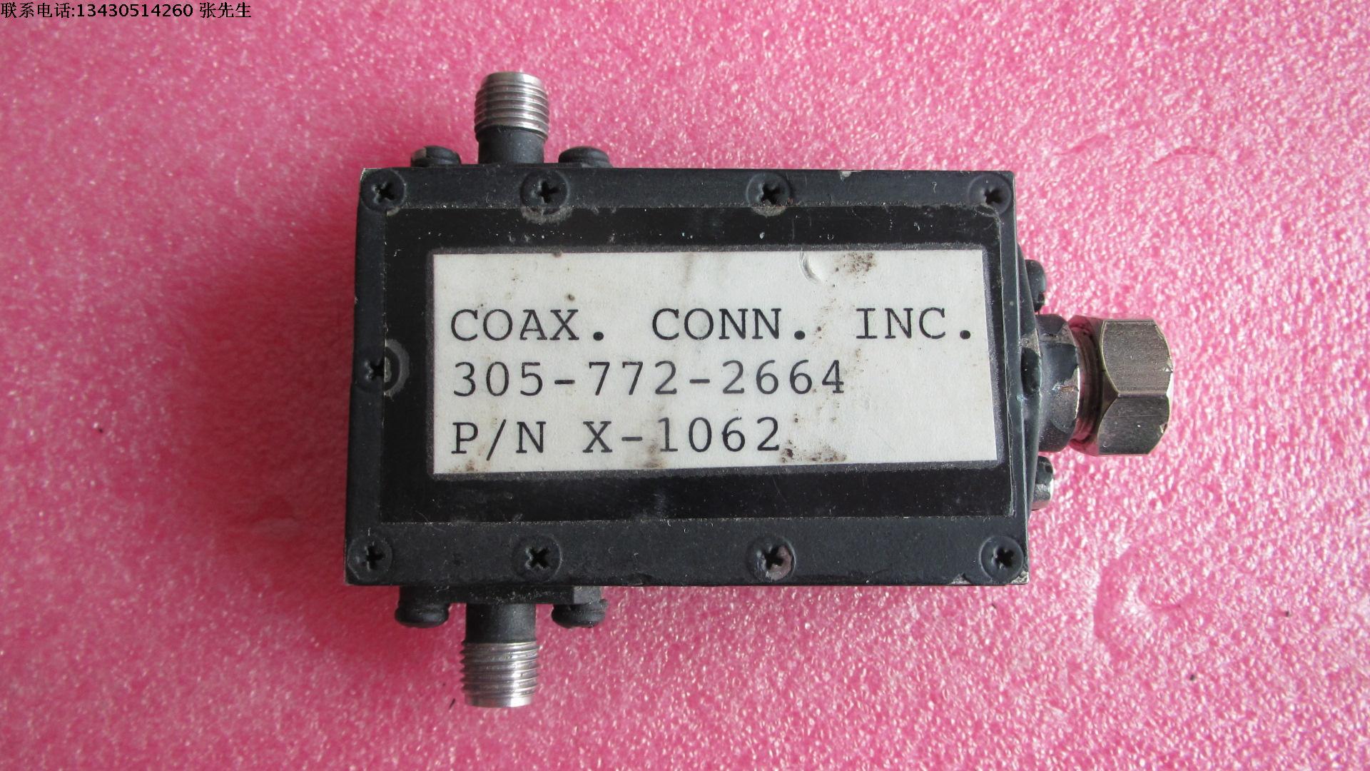 进口 X-1062 4-18GHz 0-55dB SMA射频微波同轴精密连续可调衰减器