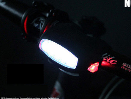 Eclairage pour vélo - phare - Ref 2401422 Image 1