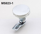 防水防雨锁配电箱柜门锁 伸缩式 海坦MS823圆柱锁 一字三角转舌锁