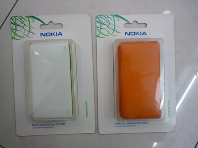 原装Nokia/诺基亚CP-2000手机套/保护壳正品直插皮套N8薄