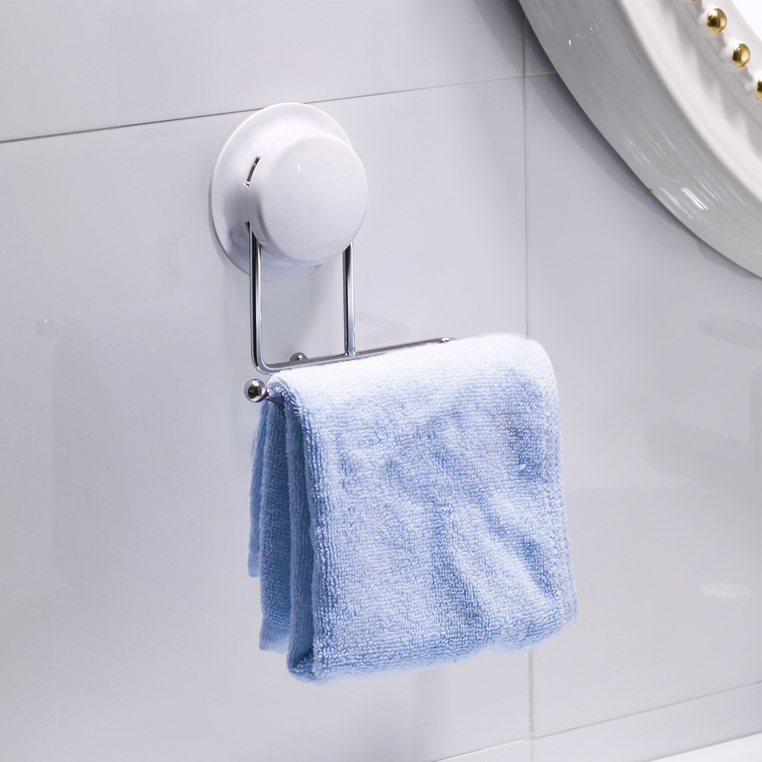 嘉宝吸盘纸巾架毛巾架无痕不锈钢