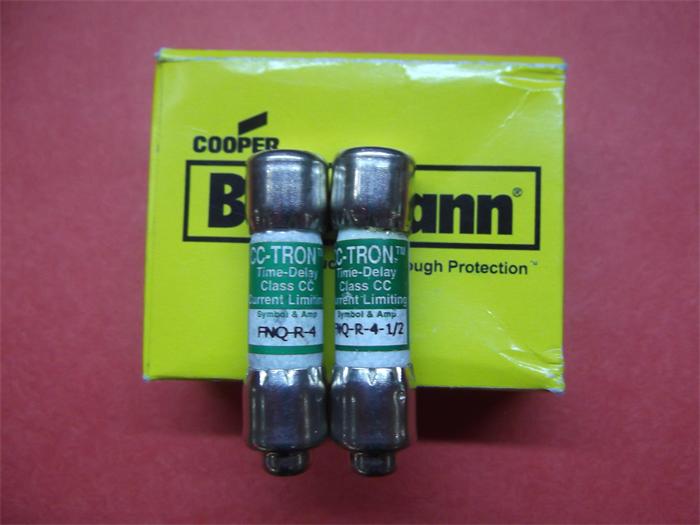 FNQ-R-4 美国BUSSMANN 10X38熔断器/保险丝 4A 600V 正品