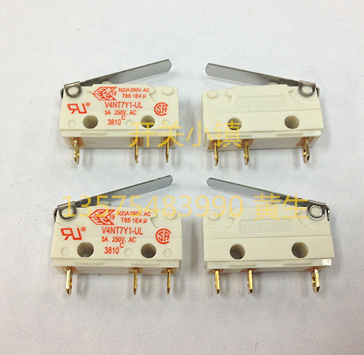 SAIA BURGESS 进口微动开关V4NT7Y1-UL 工业级带柄微动