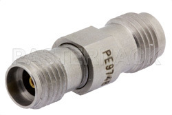 PE9748 3.5mm Female to 1.85mm 高频转接器 微波转接头 毫米波接