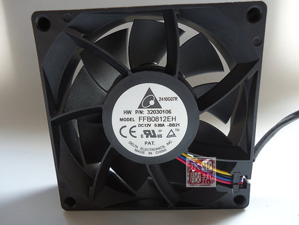 原装台湾DATEL台达 8025暴力散热风扇 FFB0812EH DC12V 0.80A