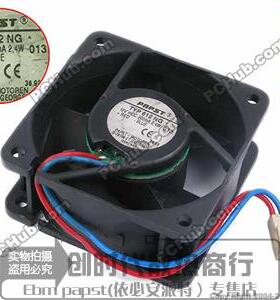 全新原装德国ebmpapst   TYP612NG 6cm 12v 2.4W 6025 散热风扇