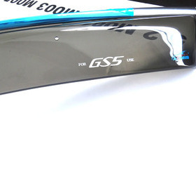 奥美斯 传祺GS5晴雨挡 传祺GS5带卡扣雨挡 注塑透明亮条雨挡