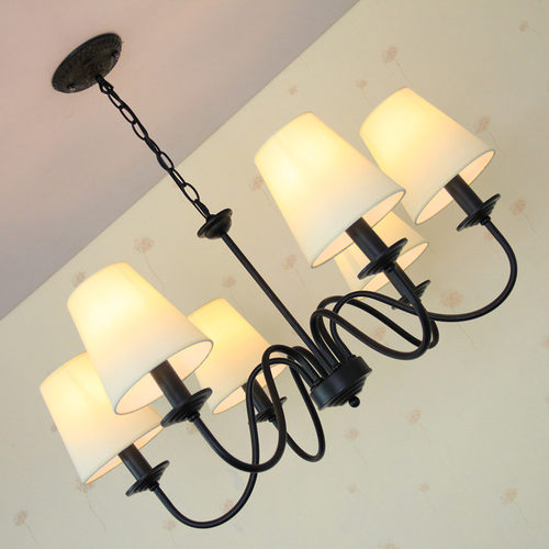 美式田园风客厅灯民宿特价吊灯