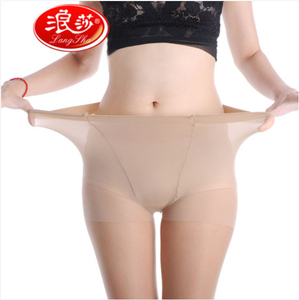 浪莎 女士特大宽体加肥加大 双加档包芯丝连裤袜丝袜子 6双包邮