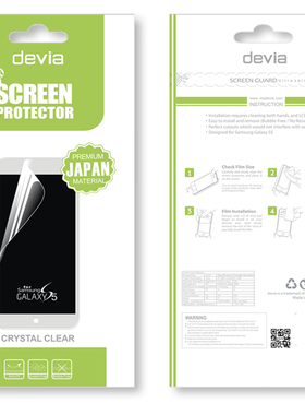 devia/迪沃 三星GALAXY S5 手机贴膜 G9006V G9008V G9009D保护膜