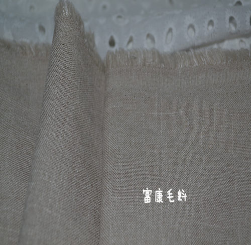 褶皱水洗服装亚麻面料