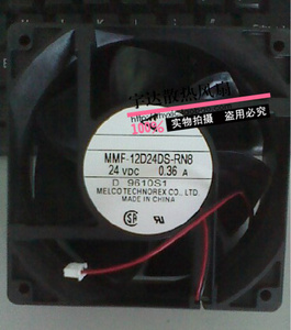 全新原装MELCO散热风扇MMF-12D24DS-RN8 DC24V 0.36A