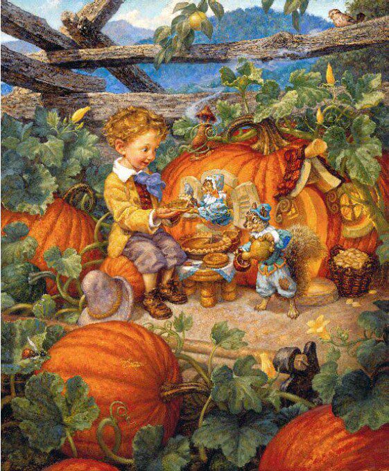 刘年锦绣 正品dmc绣线绣线十字绣 非印花布 hae rw942南瓜精灵