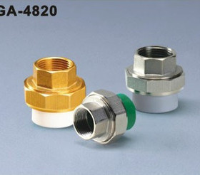 奇爱牌 PPR铜活接 内牙铜活接 水管配件 20.25.32.40.50.63 正品