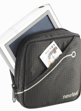 迪卡侬正品NEWFEEL旅行附件GPS包GPS套耐磨快挂设计49￥