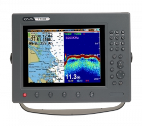 正品赛洋10寸海图，GPS，声纳多功能导航仪可选购AIS功能 T80F