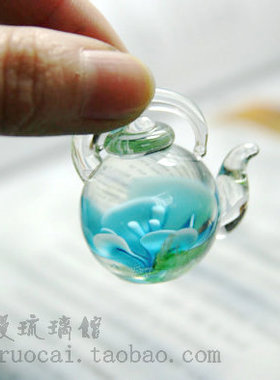 玻璃工艺品家居茶宠特色小茶壶