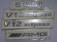 适于老款奔驰AMG S65全套字标 S65  AMG全车字牌 s65 AMG全车标