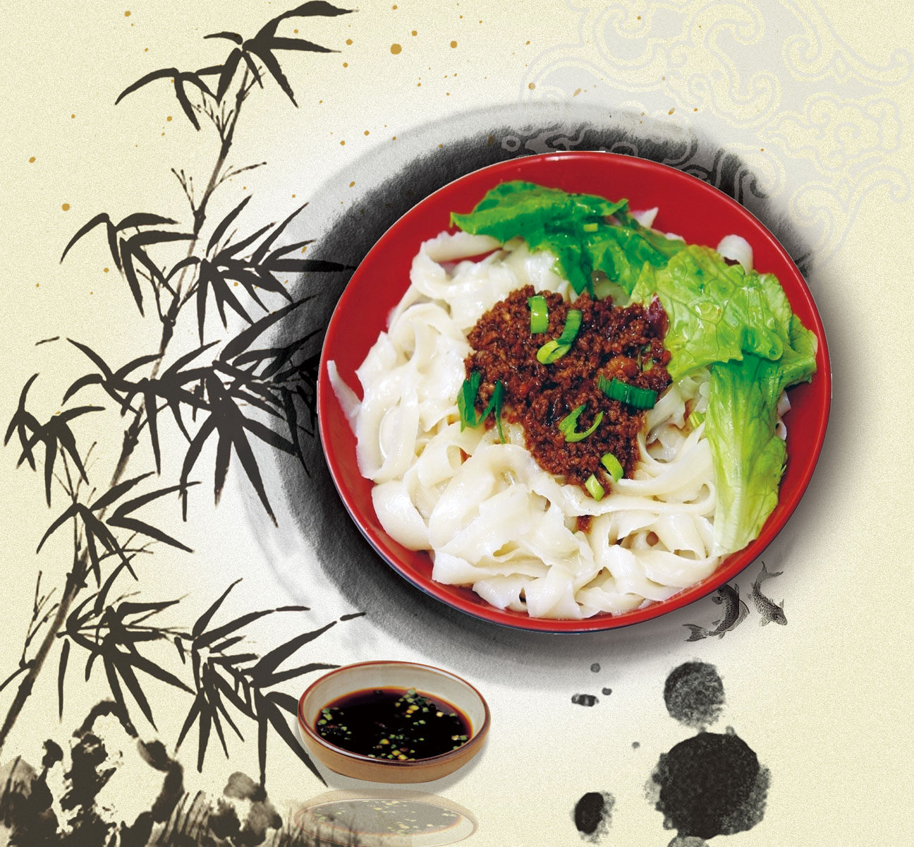 写真海报印制536定制展板喷绘挂图素材56山西太原刀削面3 设计