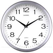 休闲12英寸无声挂钟客厅挂钟创意石英钟挂钟田园