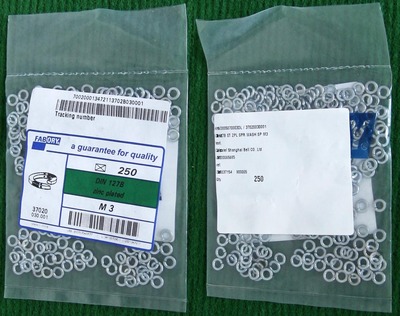 FABORY DIN 127B M3进口防滑垫圈 弹性垫圈 原装每包250只=12元