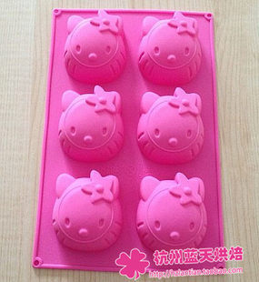 Hello kitty, handmade soap, compact children's soap mold