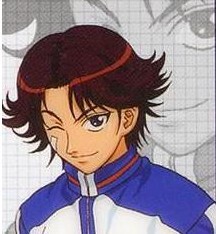 网球王子 菊丸英二 棕红色 中分 cos假发