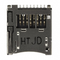 Molex 记忆卡 存储卡连接器 8路 502774-0891