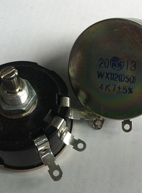 WX030单圈线绕电位器3W 1K 2K2 3K3 4K7 10K 22K 33K