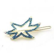 Good Korea clip hairpin rhinestone hair jewelry Jia jewelry made by the Korean version of Starfish bangs clip hot plate