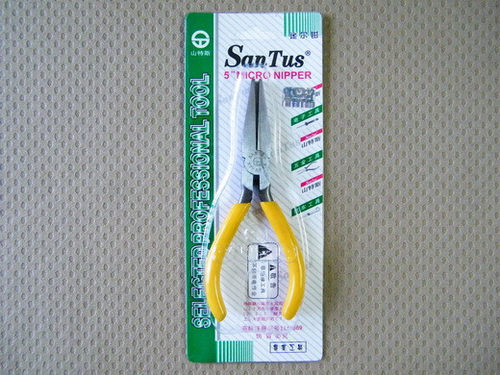 带防伪正品SANTUS山特斯 无齿扁嘴钳 平口钳 ST-505A