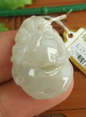 小葫芦吊坠86767玉琳阁 实物拍图 缅甸玉 天然翡翠A货