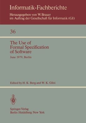 【预订】The Use of Formal Specification of S...