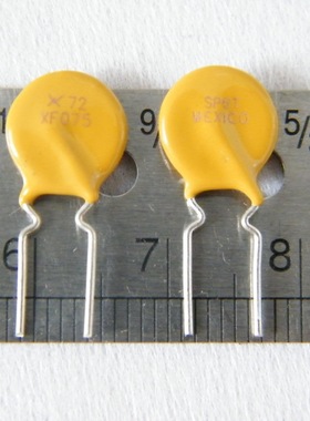 美国TYCO 高份子 PTC 自恢复保险丝 XF075 750MA 0.75A万次保险丝