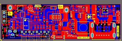 USB移动电源原理图pcb STM8S103F3P6 S-8261 TP4056 LT1935 stm8s