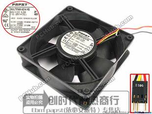 24V 全新原装 12038 12CM风扇MULTIFAN4214HS 5.3W保5年 德国PAPST