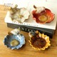 饰麻雀果盘皂托 饰盘子干果盘小装 摆件欧式 家居饰品陶瓷烟灰缸装