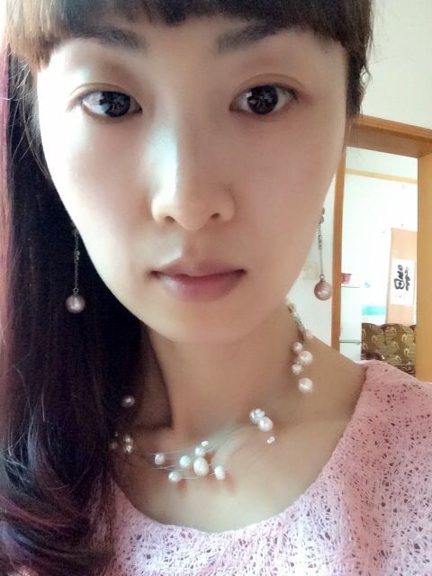 水之泪天然珍珠满天星款手工编制时尚韩版混搭款 异形