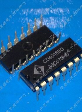 直插 DIP-16 CD4046BD HCF4046 HEF4046 CD4046BE 全新