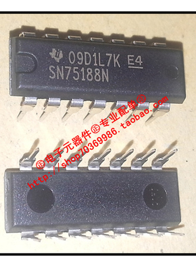 『Entity』SN75188N TI DIP-14 100%全新进口原装 直拍