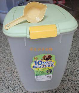 IRIS爱丽思 密封干粮储粮桶MFS-10/狗粮桶 10KG 送粮勺