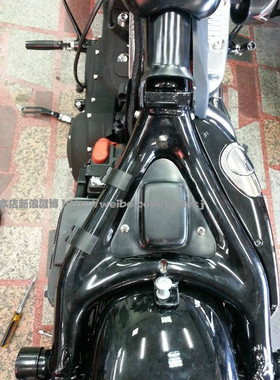 复古Harley Davidson 哈雷 sportster 883/1200/48 專用坐墊飾蓋