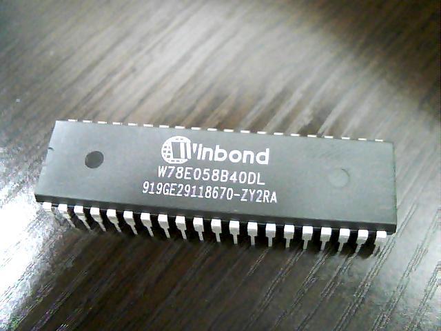 W78E058DDG W78E058B40DL NUVOTON单片机 原装全新实体店