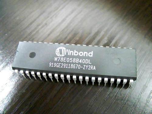 W78E058DDG W78E058B40DL NUVOTON单片机 原装全新实体店