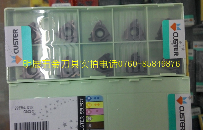 美国梯形螺纹刀片22ER4.0TR GM30/5.0TR/6.0TR/外梯形螺纹