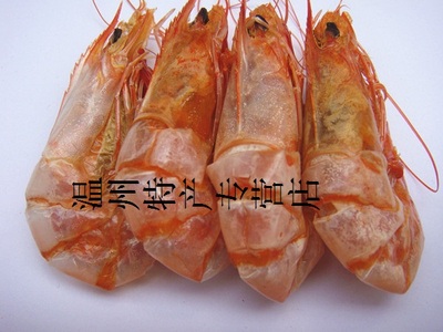 新品温州特产 东海烤虾对虾干淡海鲜干货500克一斤包邮大烤虾