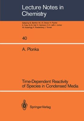 【预订】Time-Dependent Reactivity of Species...