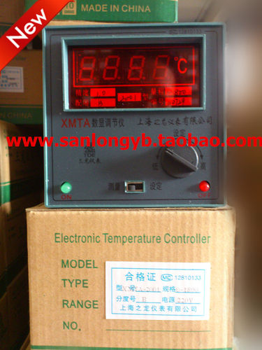 正品上海之龙三龙仪表XMTA-2001 2002数字显示温度旋钮控制温控器 - 封面